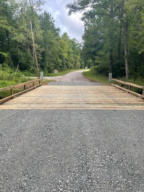 New Route 633 bridge over Horse Pen Swamp in Southampton County