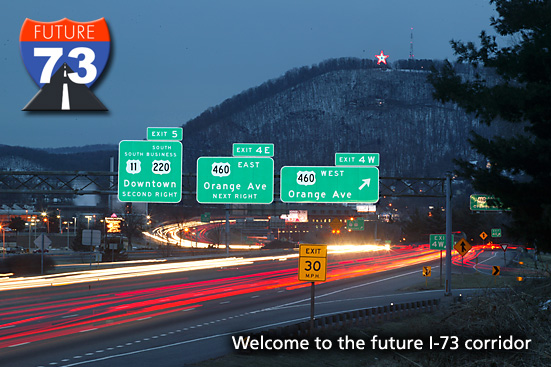 Welcome to the future I-73 Corridor in Virginia