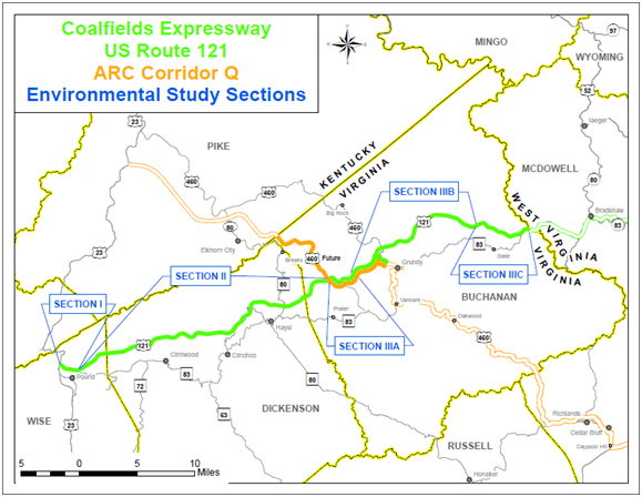 ARC Corridor Q Environmental Study Sections